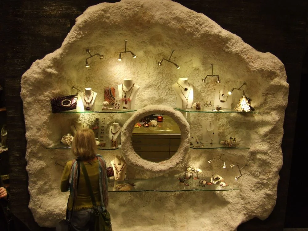 מערת מלח - חנות תכשיטים